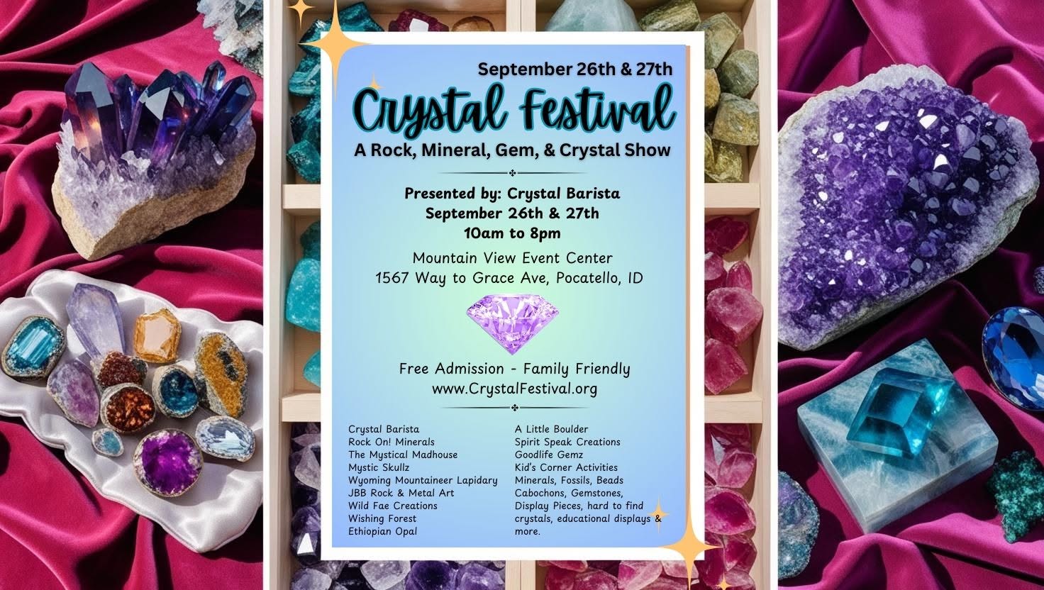 Crystal Festival | A Rock, Mineral, Gem, & Crystal Show