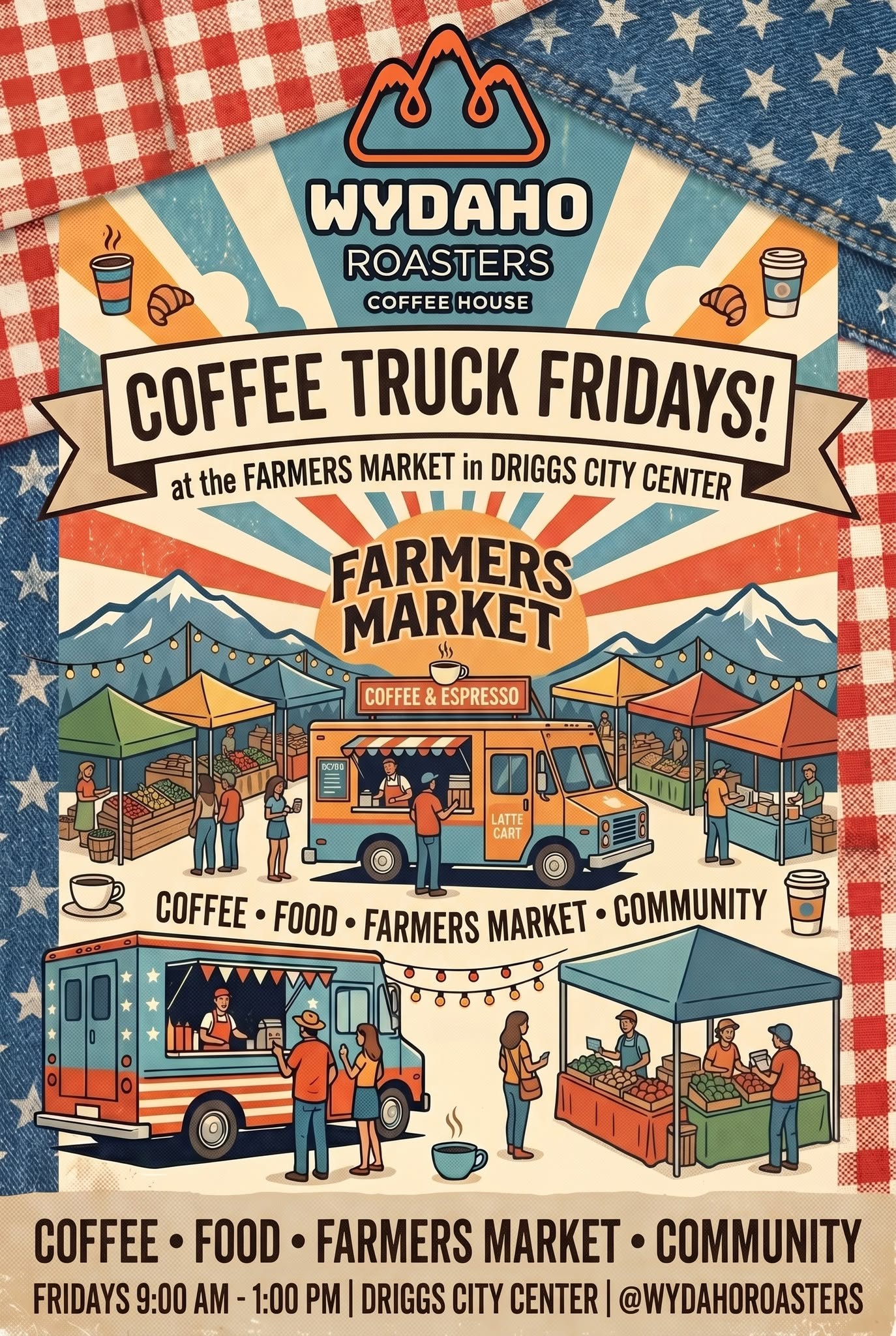 Coffee Truck Fridays! at the Farmer's Market