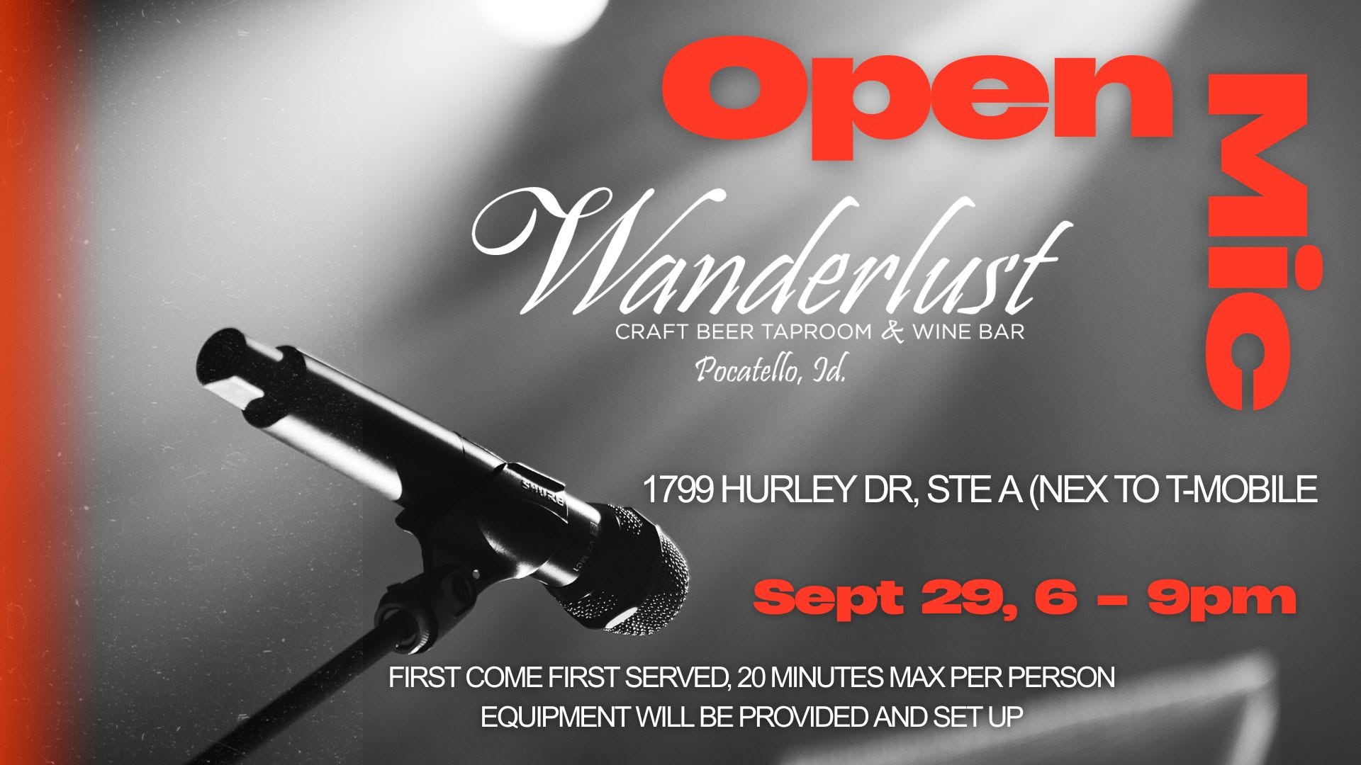 Open Mic | Wanderlust
