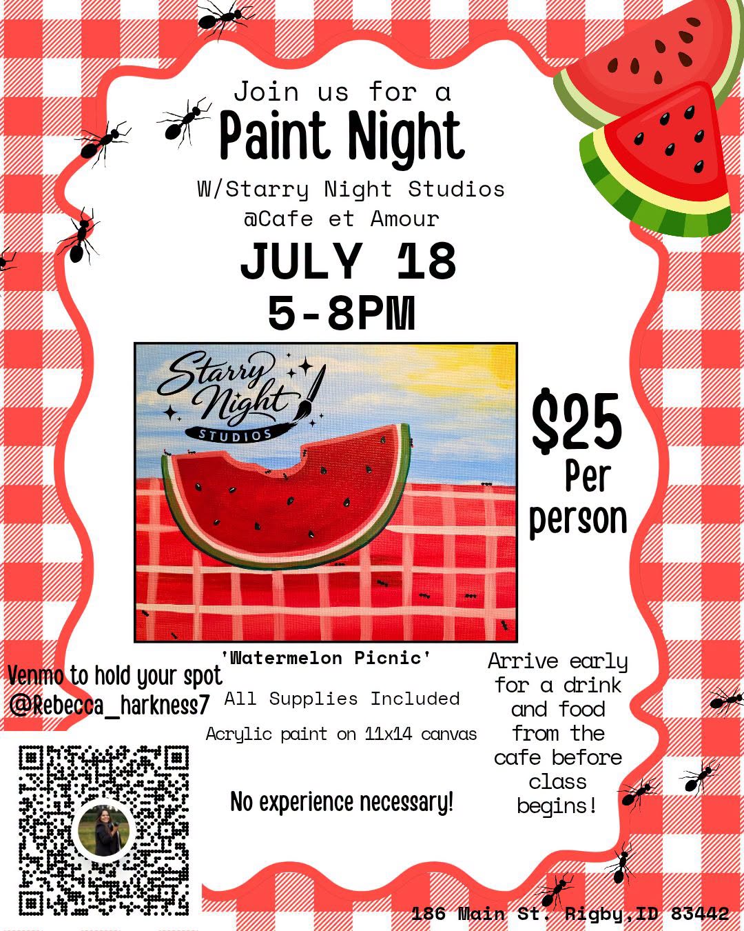 Paint Night | Cafe et Amour