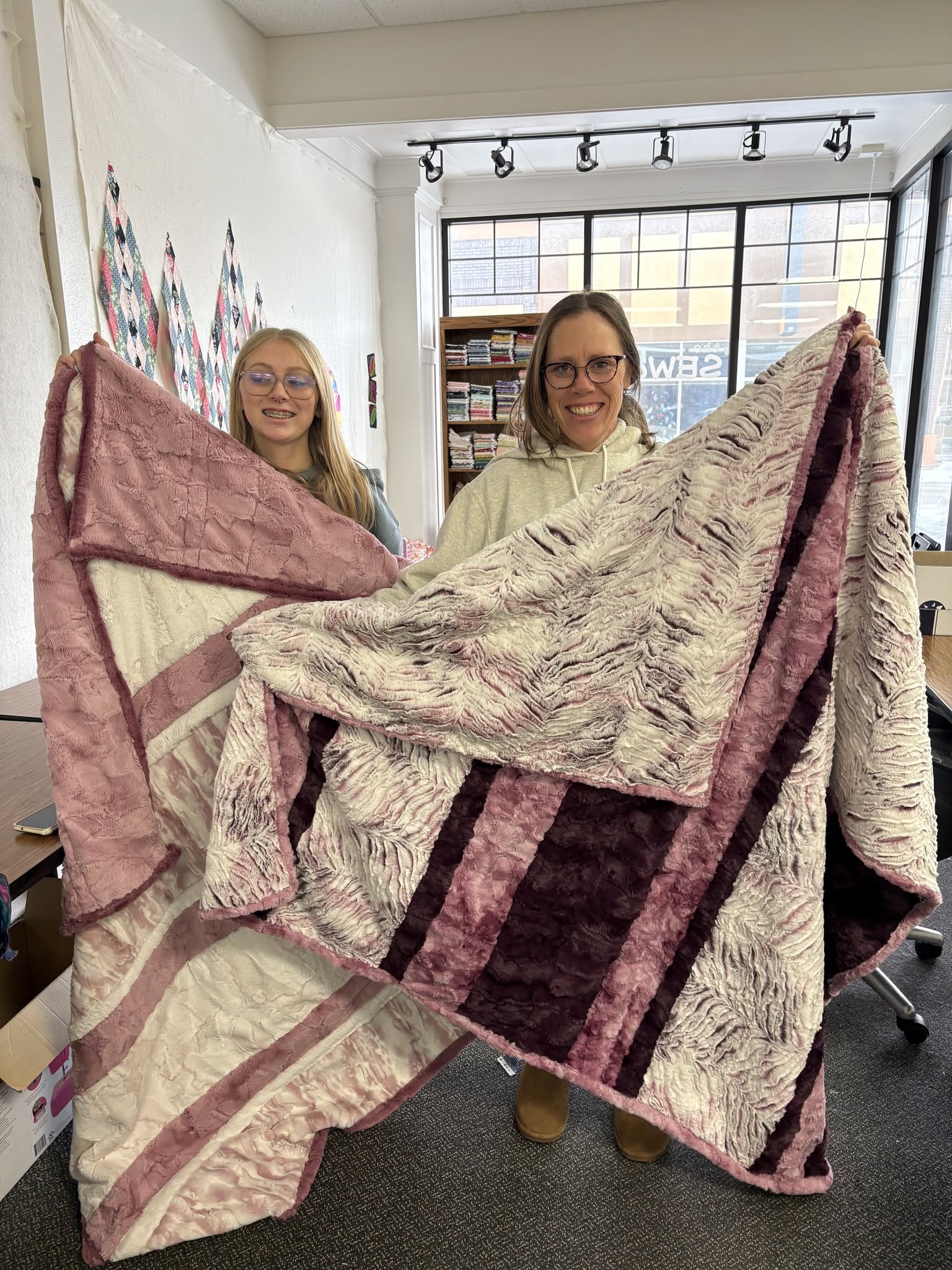 October Minky Blanket Class