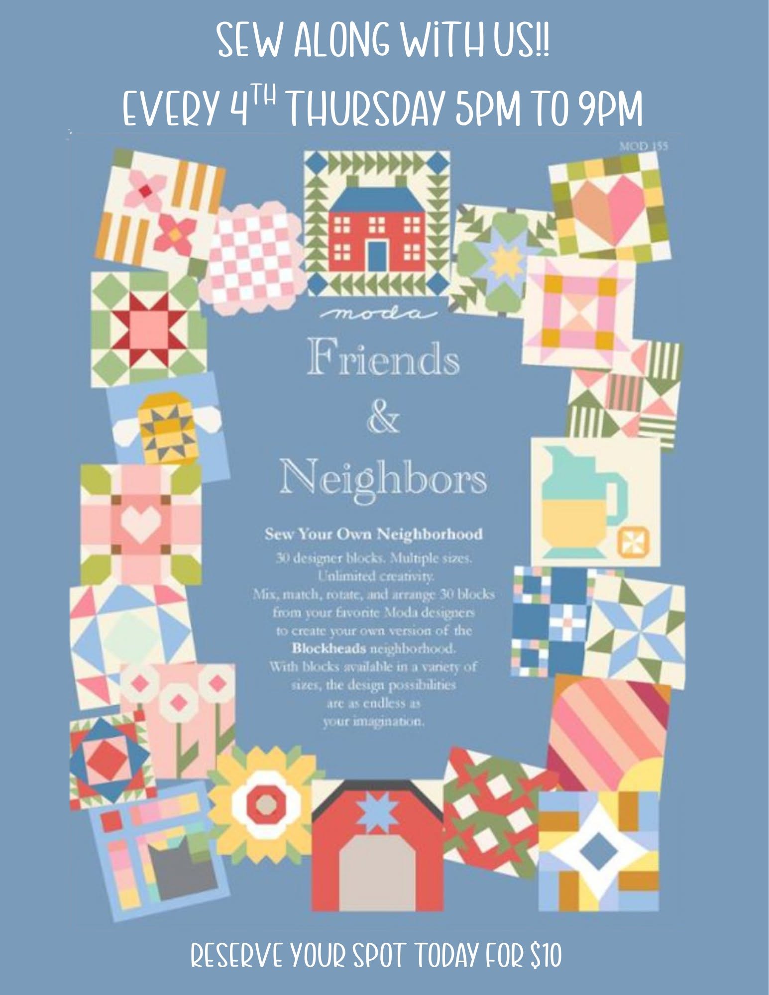 Sew Along with Moda Blockheads