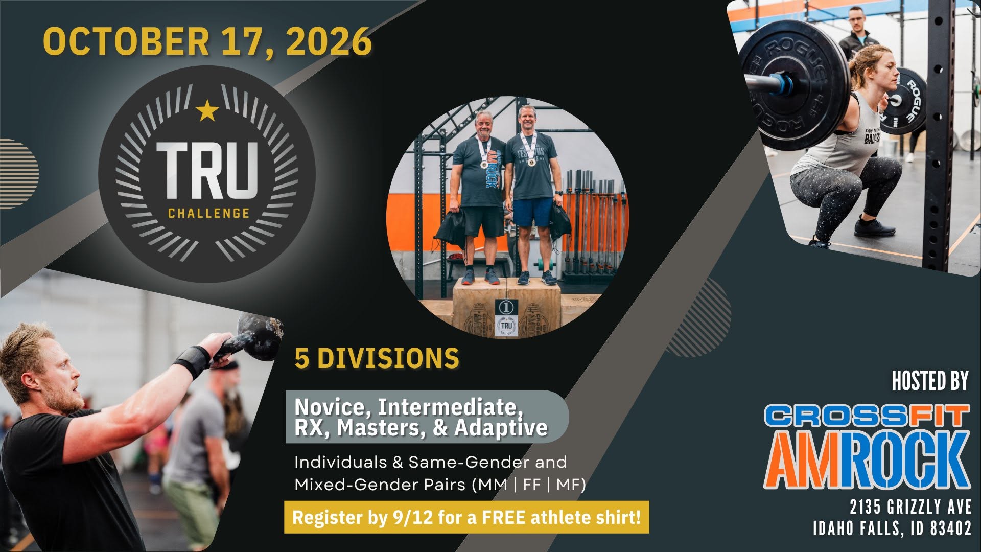 TRU Challenge Pairs & Individual Competition | October 2026