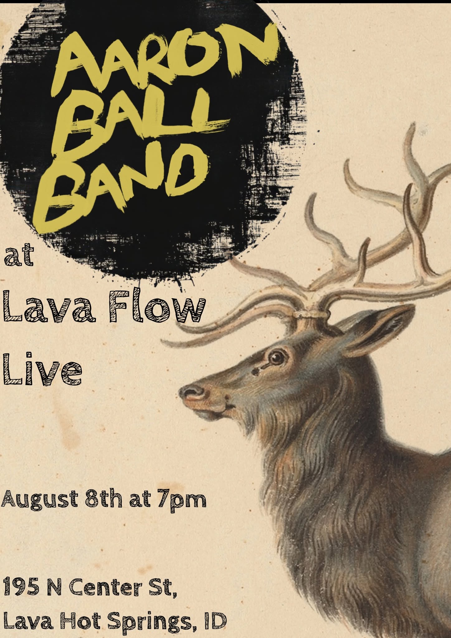 Lava Flow Live presents Aaron Ball Band