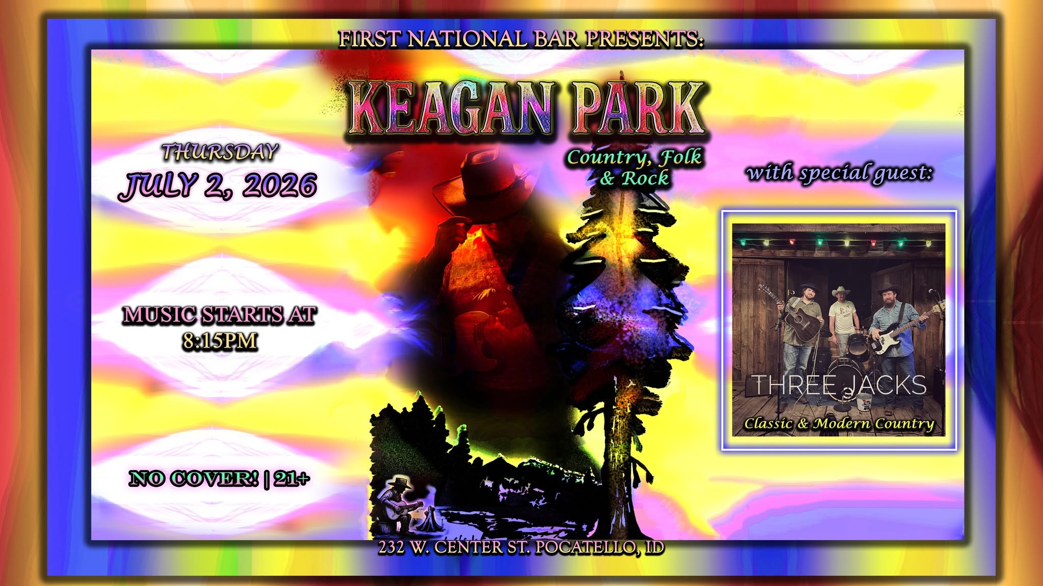 Live Music | Keagan Park + Three Jacks