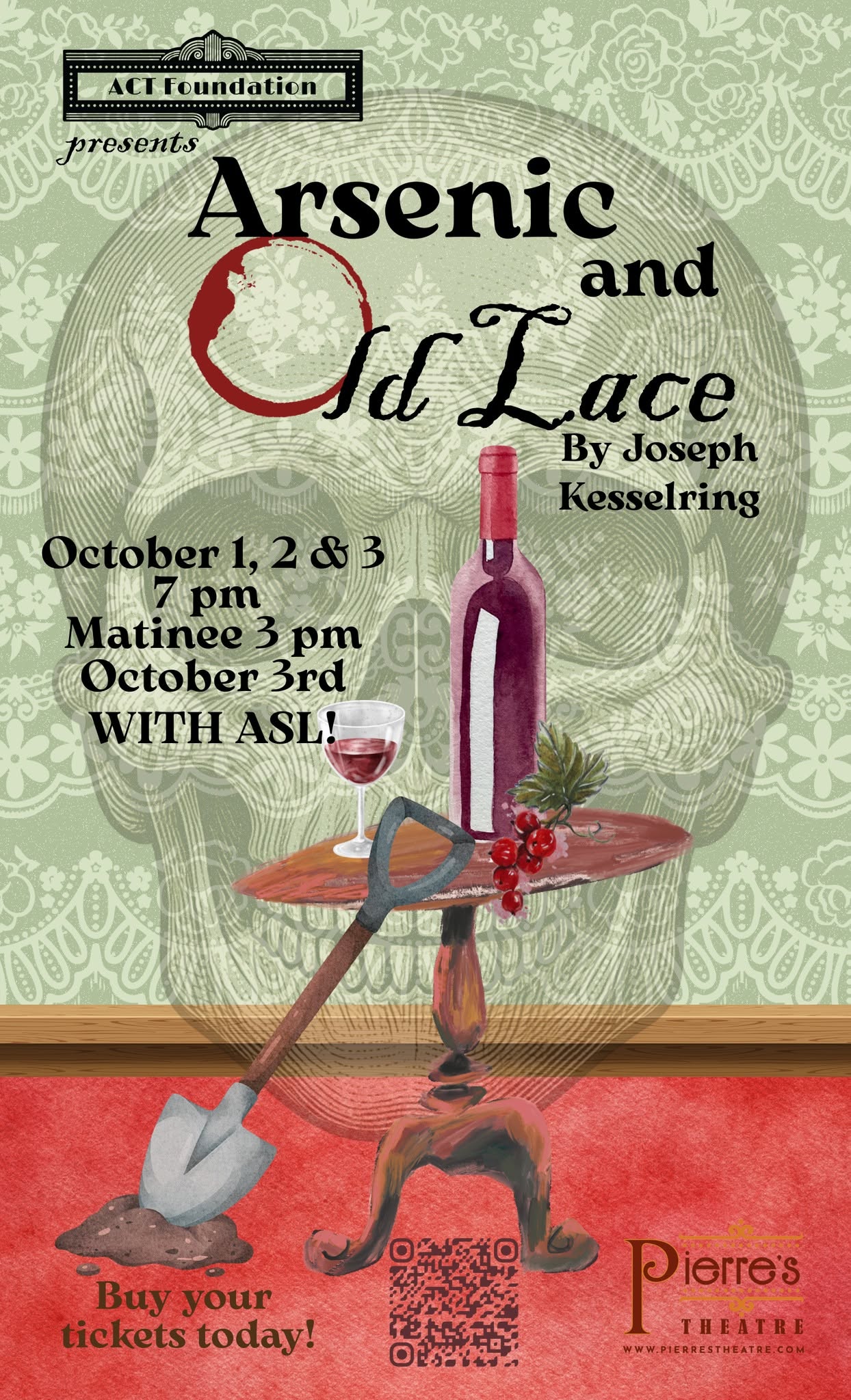 ACT Foundation Presents | Arsenic and Old Lace