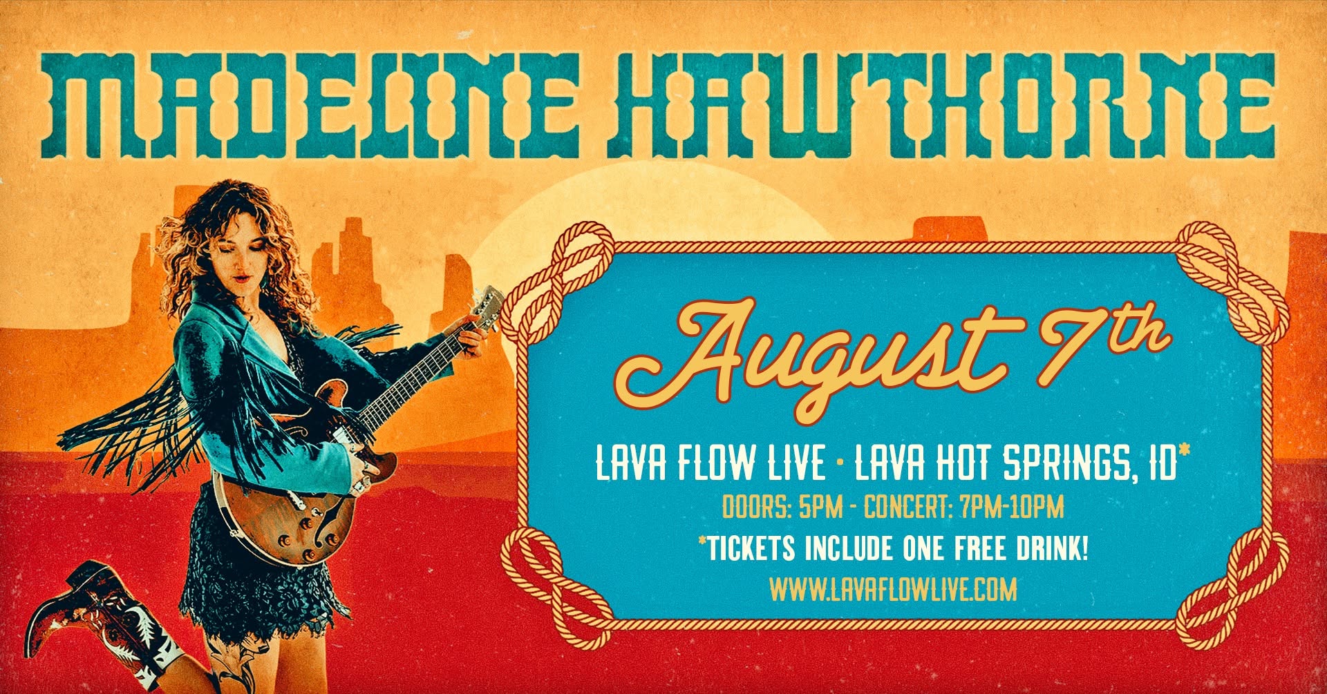 Lava Flow Live | Madeline Hawthorn Concert