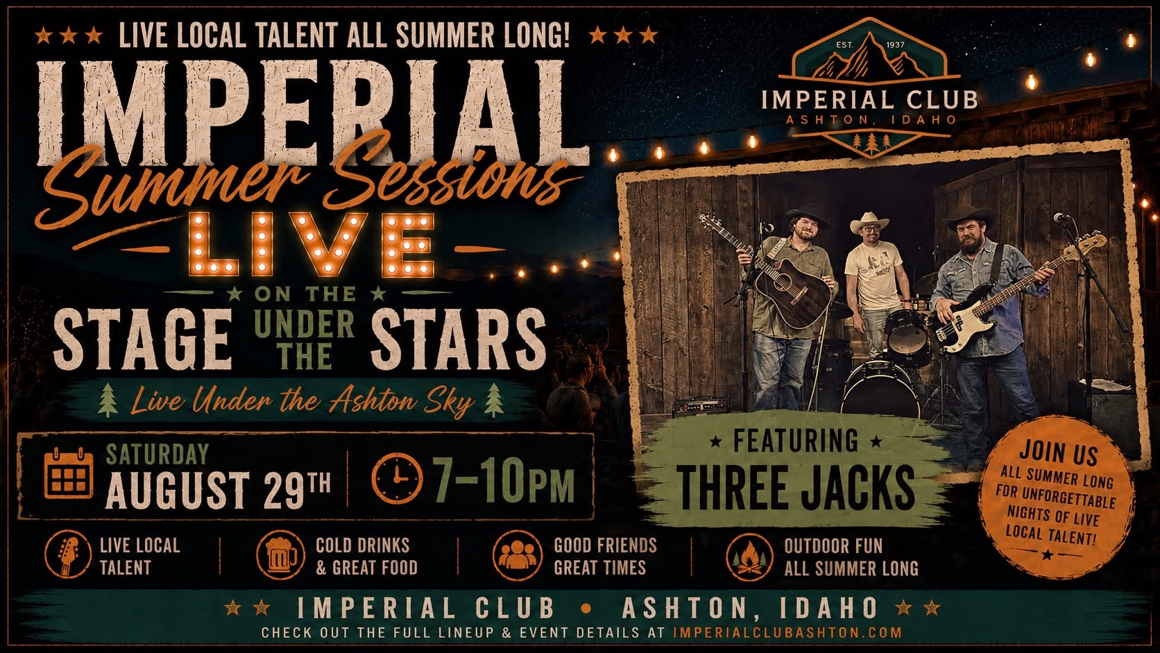 Imperial Summer Sessions: Three Jacks