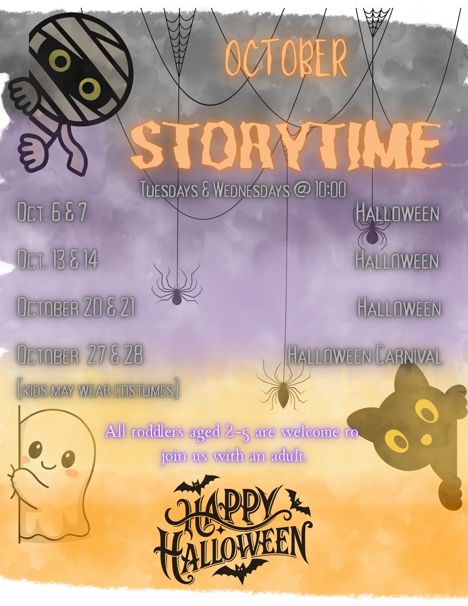 October Storytime