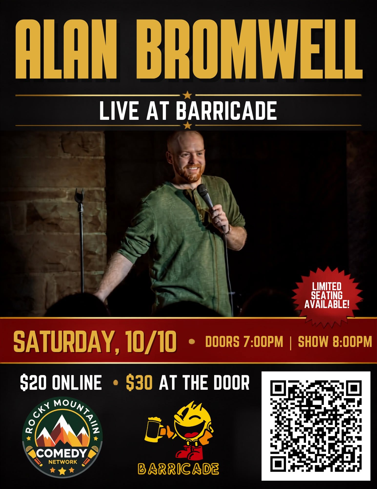 Alan Bromwell Live at Barricade