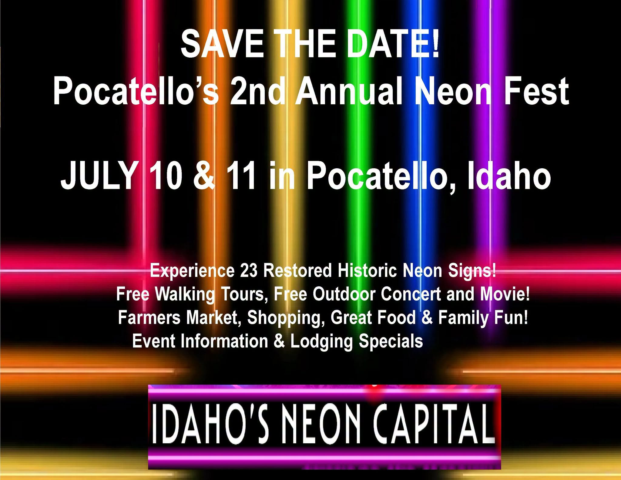 Pocatello's 2nd Annual Neon Fest
