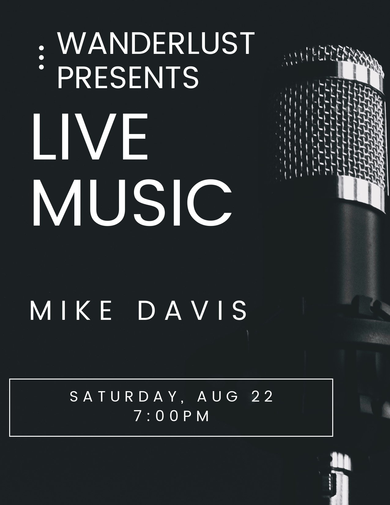 Live Music | Mike Davis