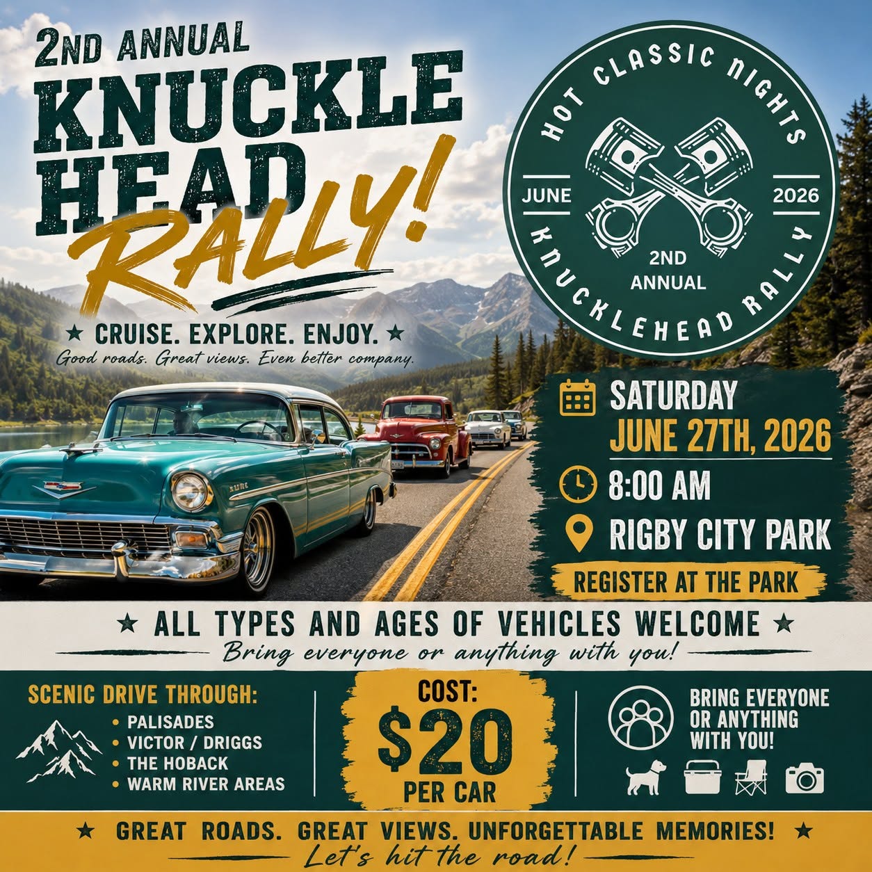 2nd Annual Knuckle Head Road Rally