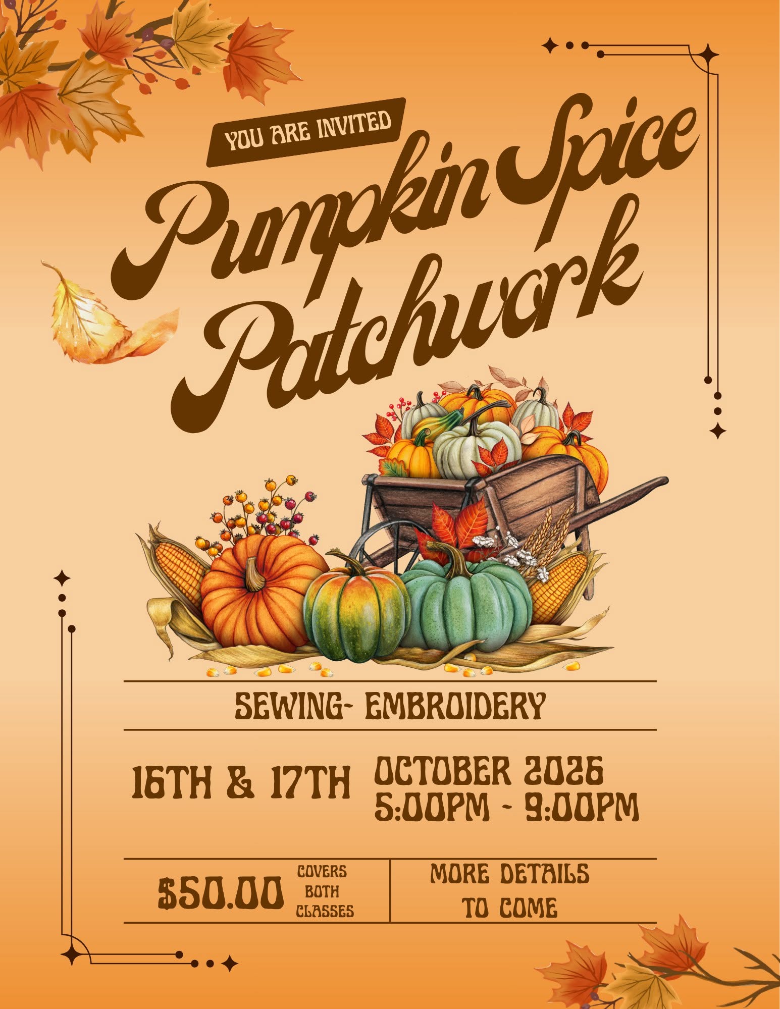 Pumpkin Spice Patchwork