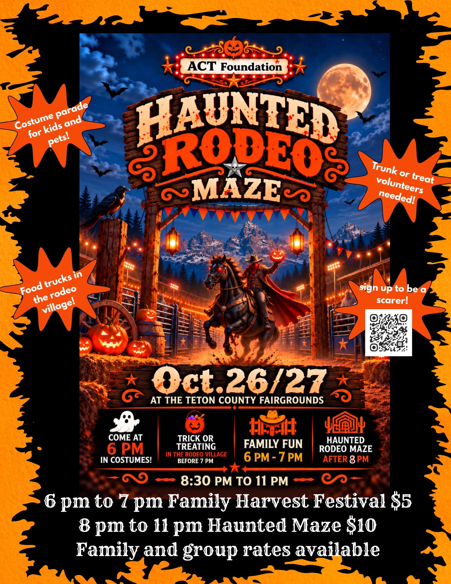 Haunted Rodeo Maze
