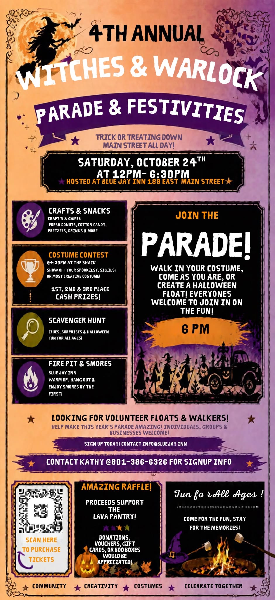 Witches & Warlocks Parade & Party