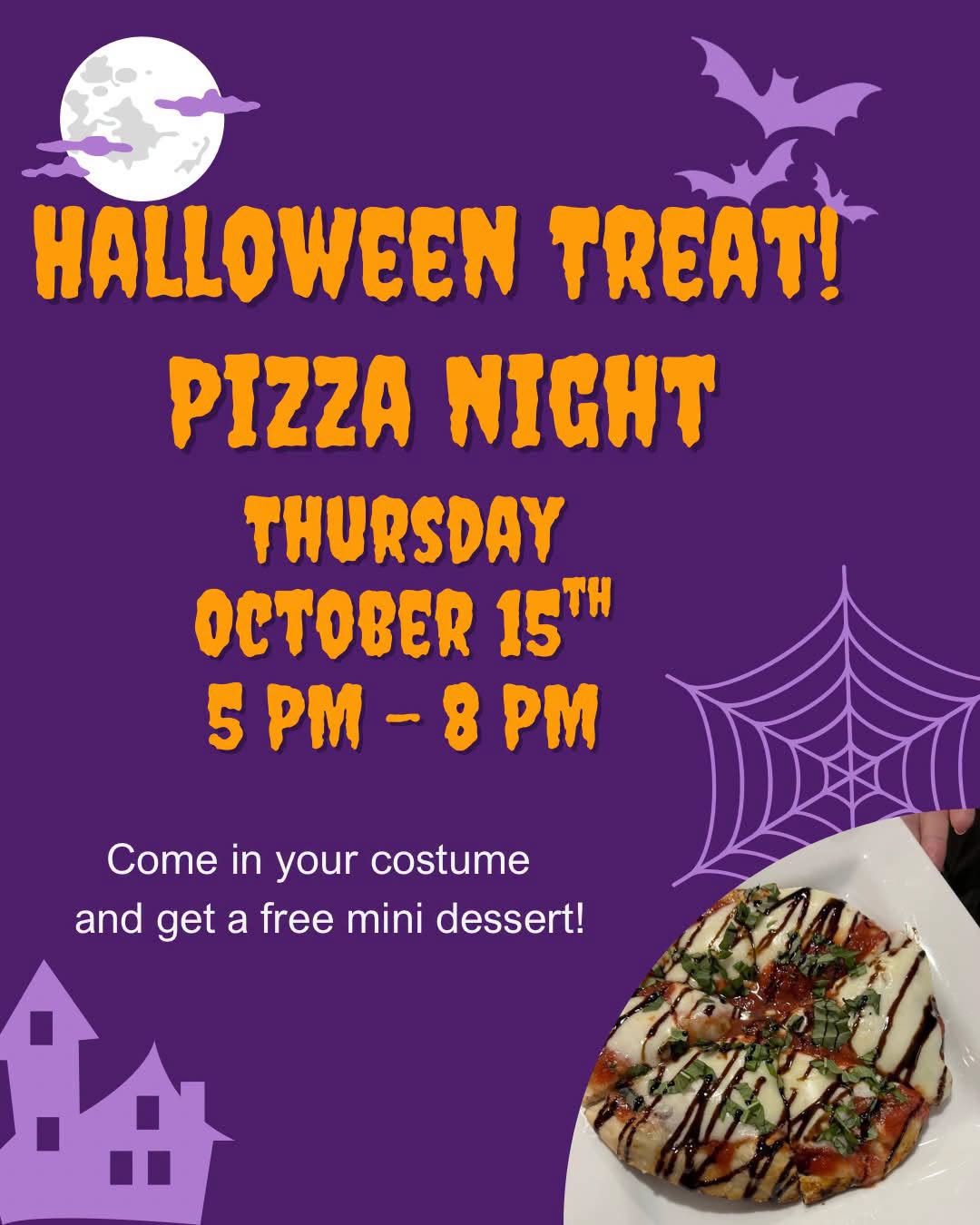 Spooky Pizza Night