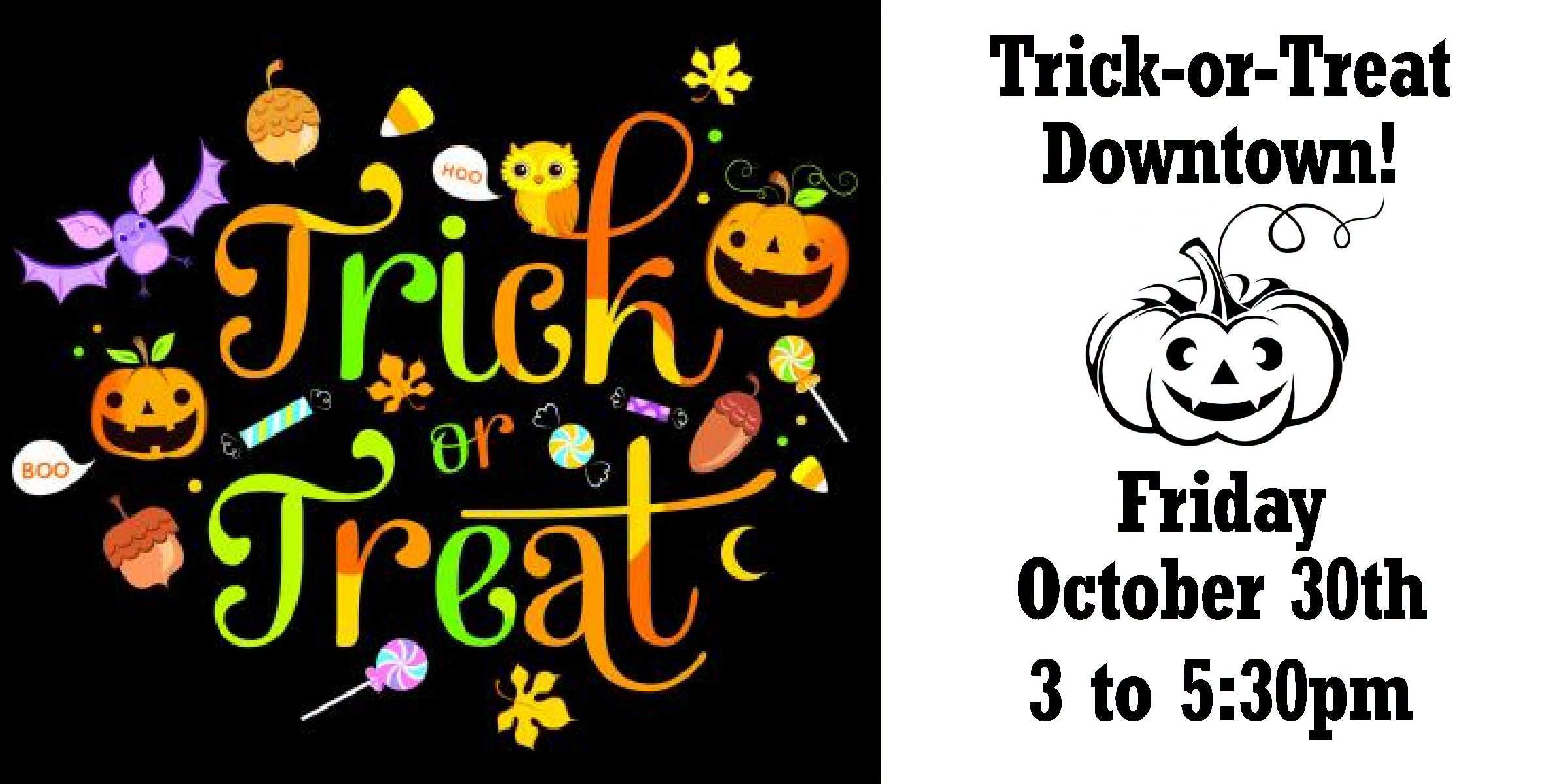 Trick-or-Treat Downtown!