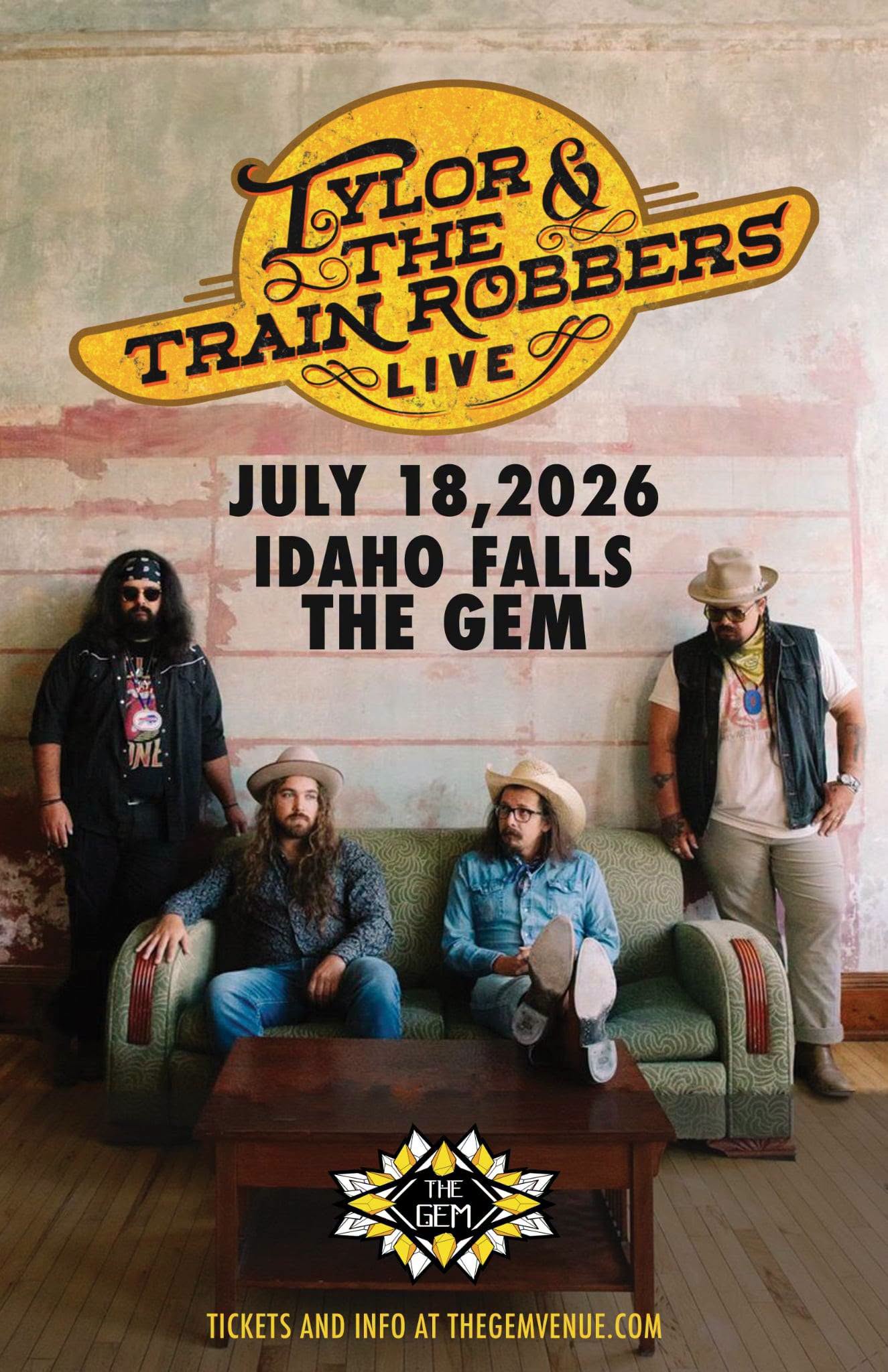 Live Music | Tylor & The Train Robbers
