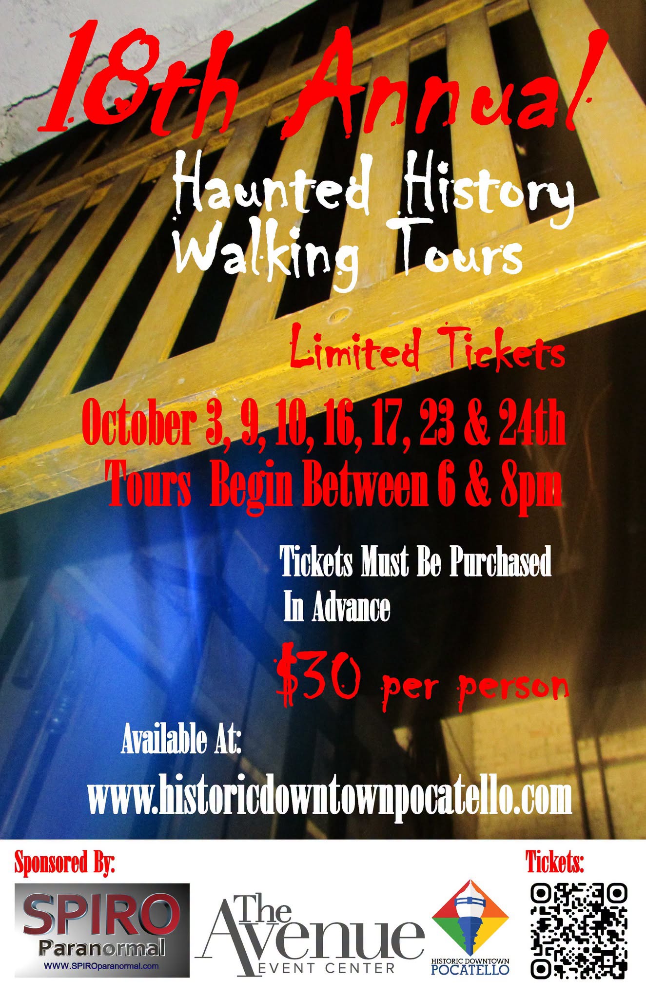 18th Annual Haunted History Walking Tours