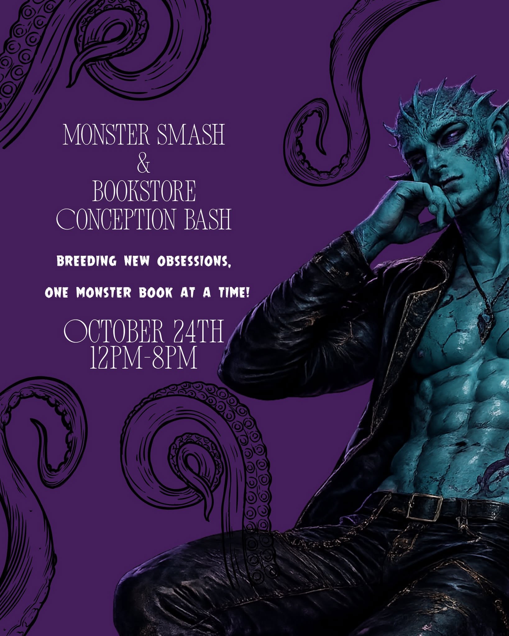 Monster Smash & Bookstore Conception Party
