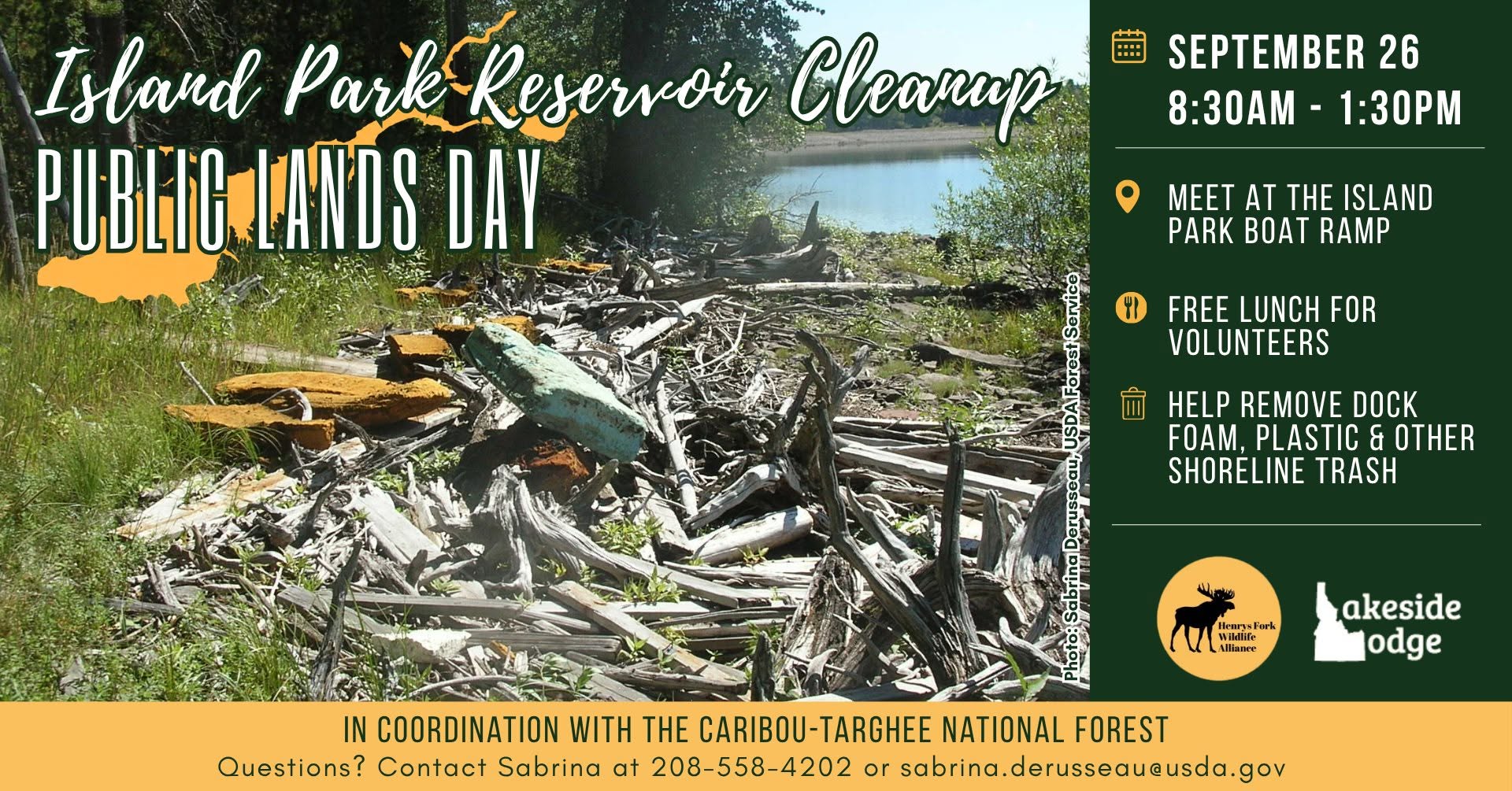 Public Lands Day Clean-up @ IP Reservoir