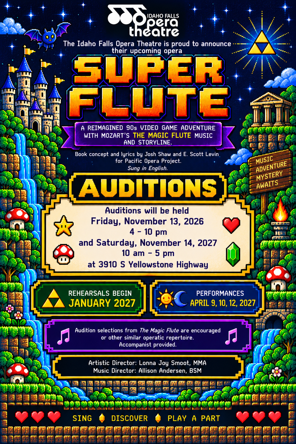 AUDITIONS - SUPER FLUTE