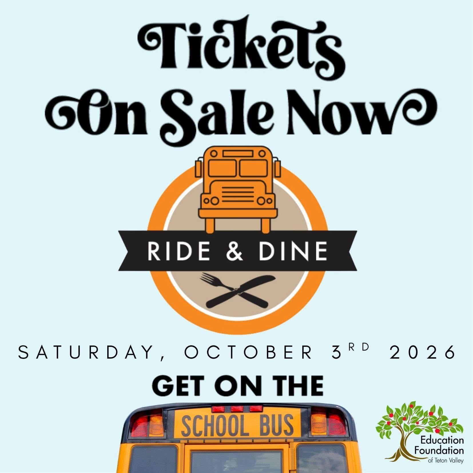 Ride & Dine After Party | With the Educational Foundation