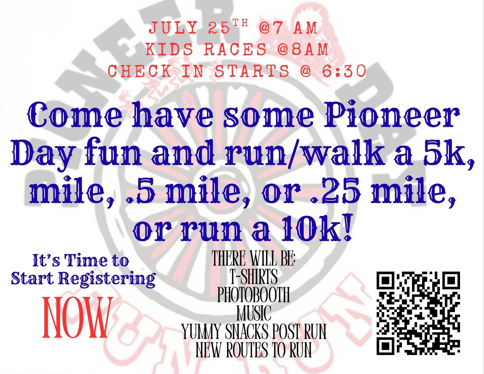 Pioneer Day Fun Run