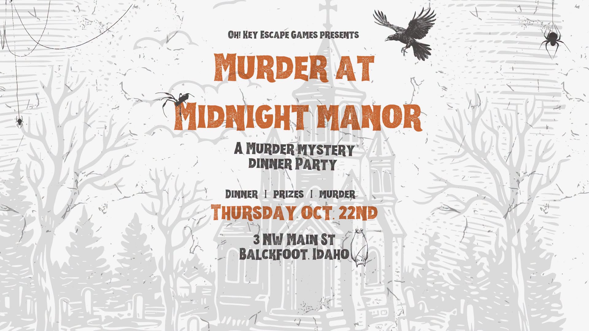 Murder at Midnight Manor | Murder Mystery Party