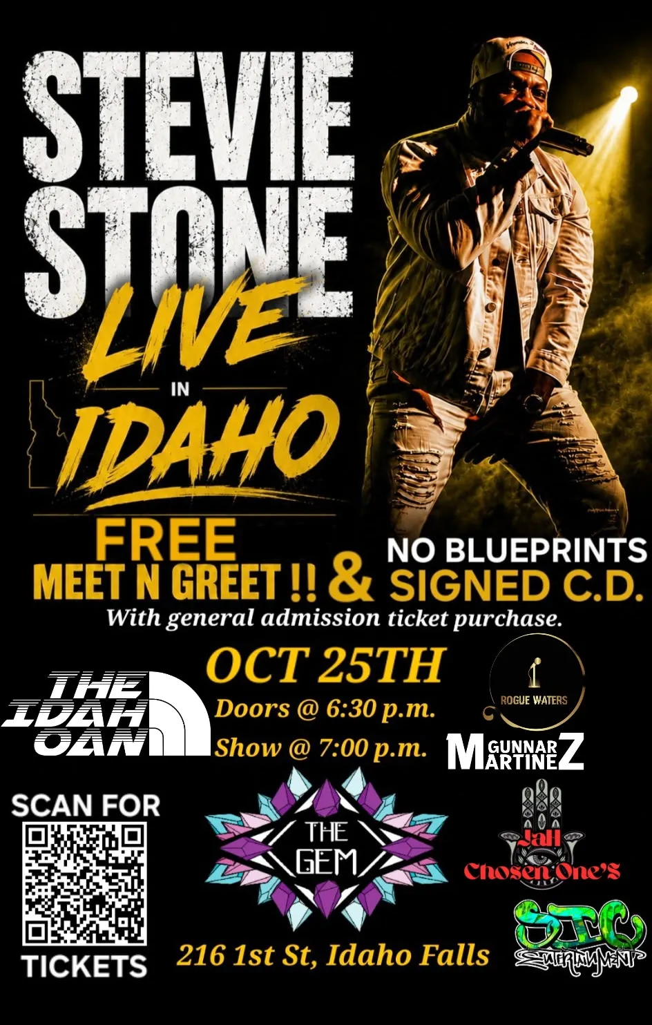 Stevie Stone LIVE in Idaho