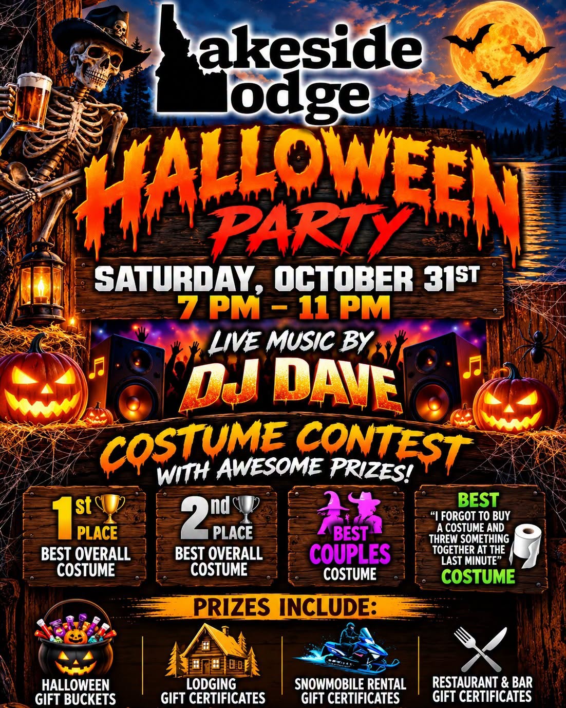 Lakeside Lodge Halloween Party