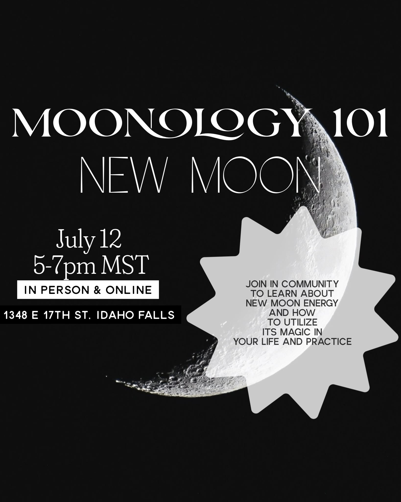 Moonology 101: New Moon
