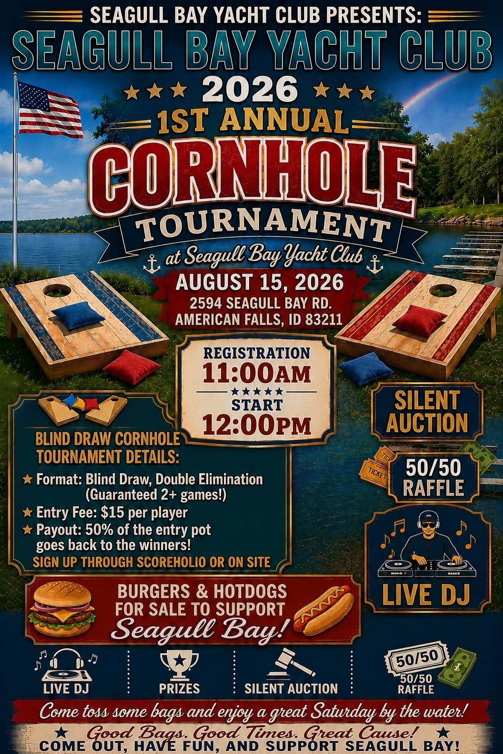 1st Annual Cornhole Tournament