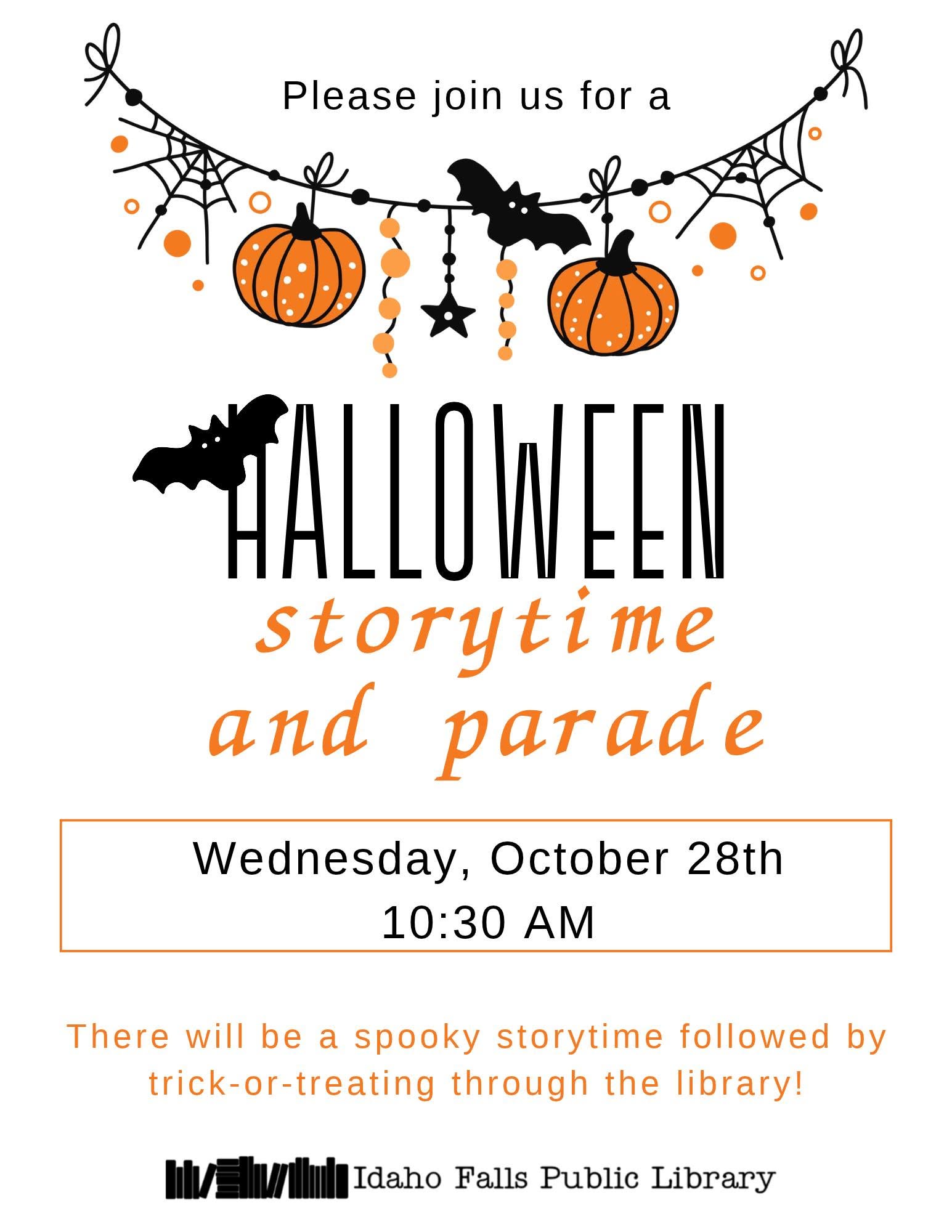Halloween Storytime & Parade