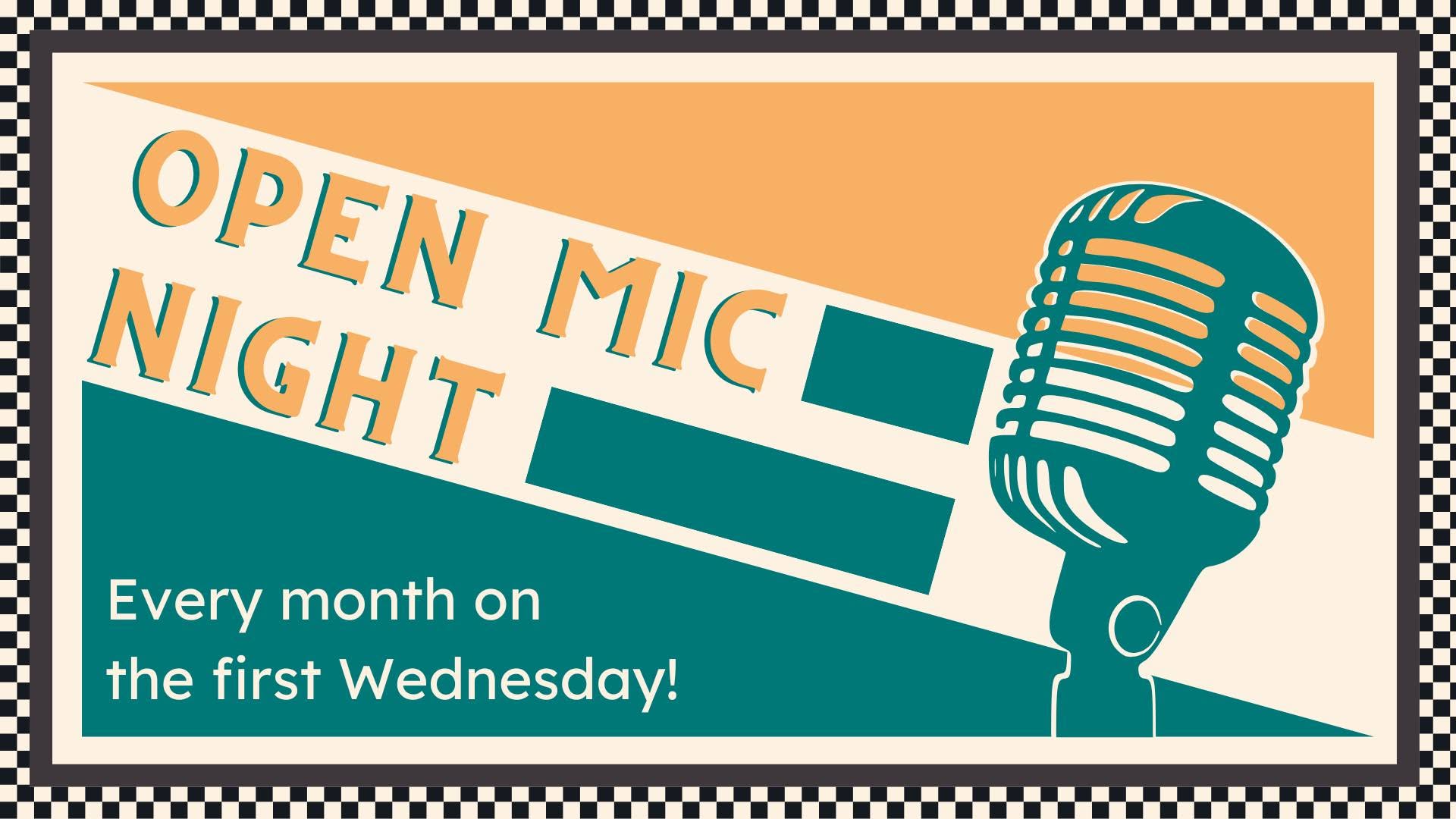 Open Mic Night | Winnie & Mo's Bookshop