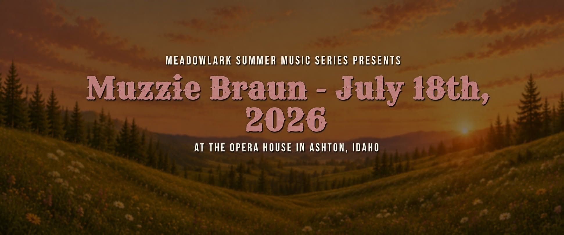 Live Music | Muzzie Braun | Meadowlark Summer Music Series