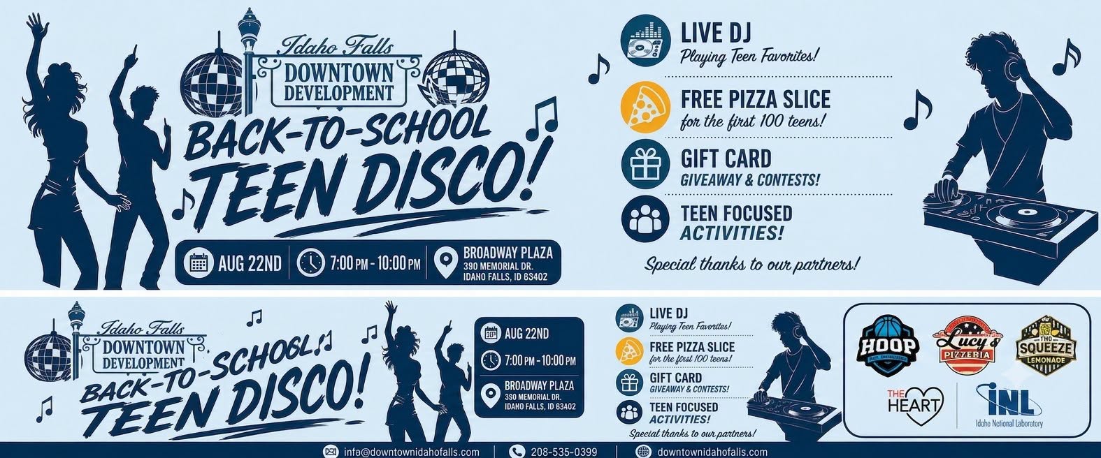 Back To School Downtown Disco