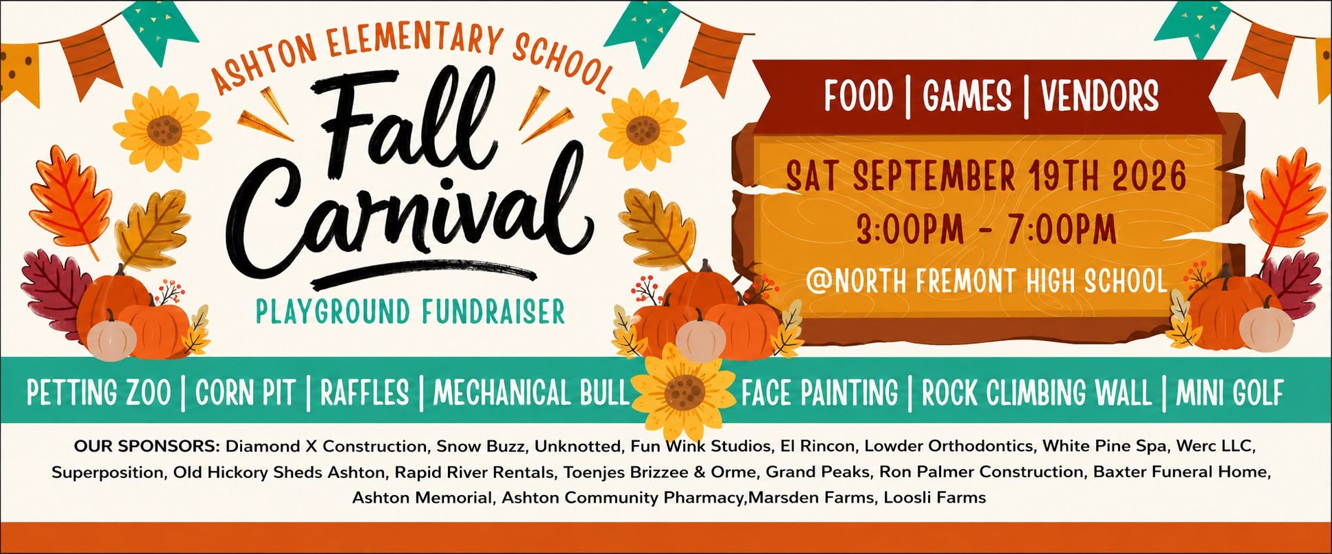 Fall Carnival Playground Fundraiser!