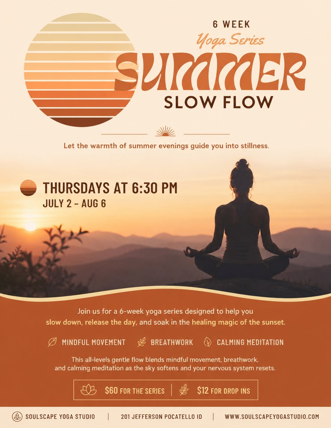 6 Week Series Summer Slow Flow