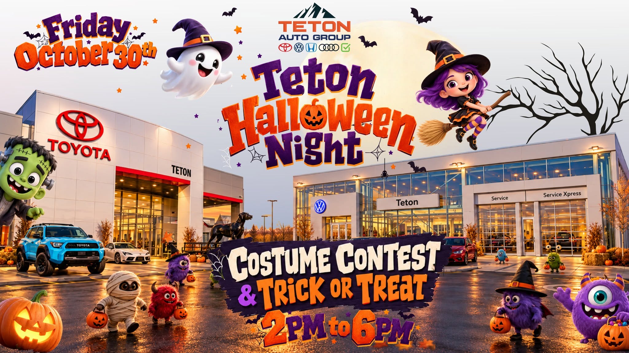 Teton Halloween Night | Costume Contest & Trick-or-Treat