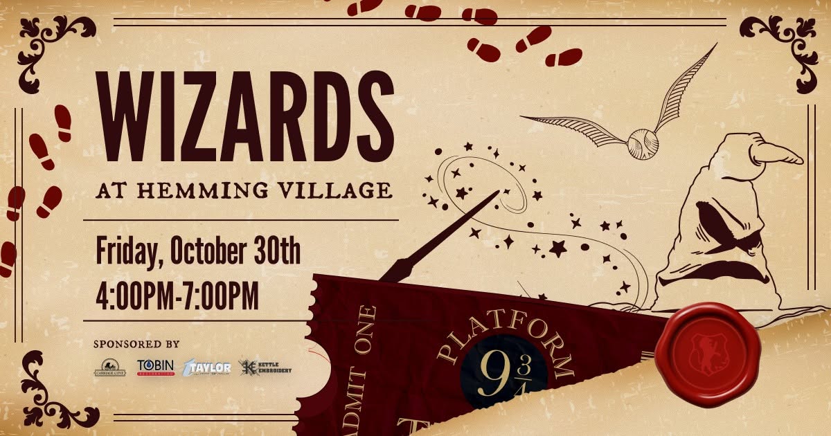 Wizards At Hemming Village | Hocus Pocus Halloween Event!