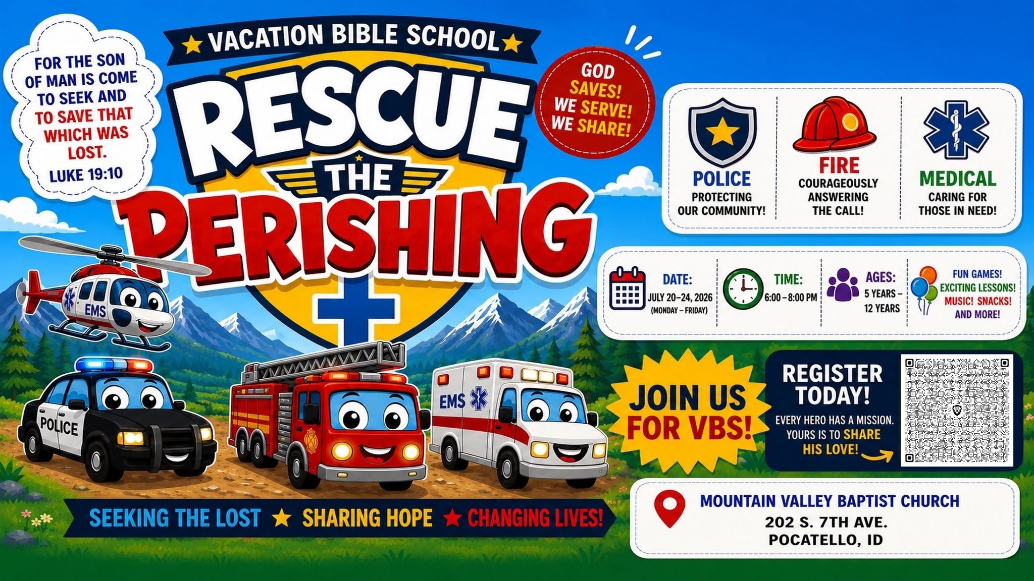 "Rescue the Perishing" VBS