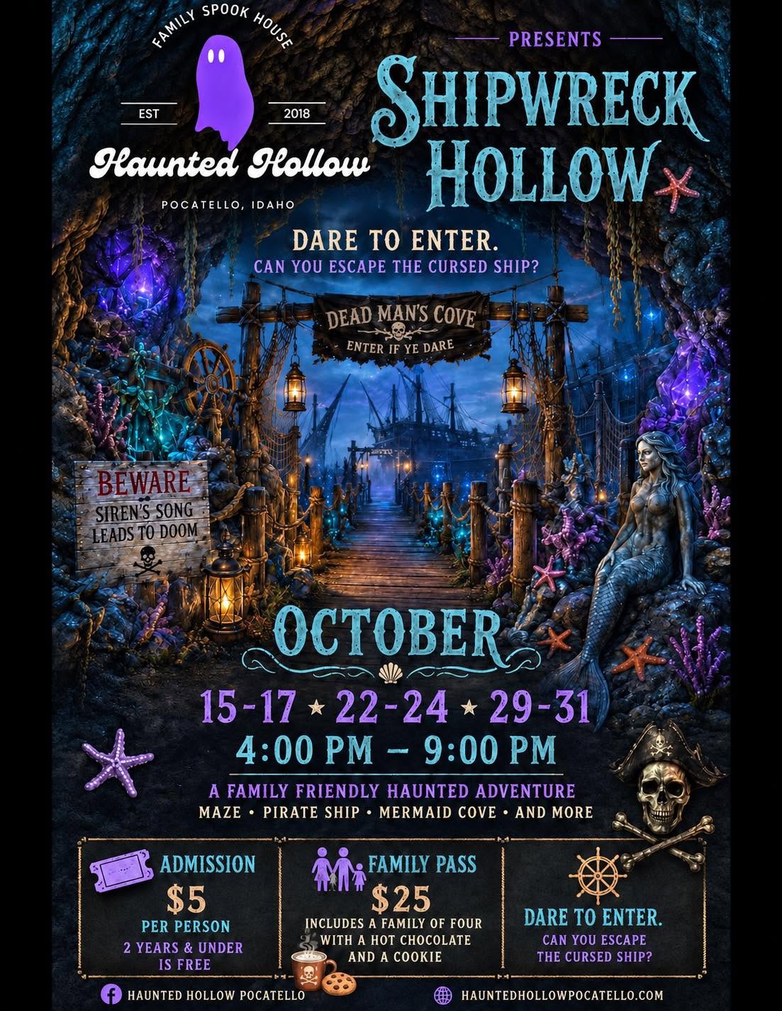Ship Wreck Hollow Spook Alley