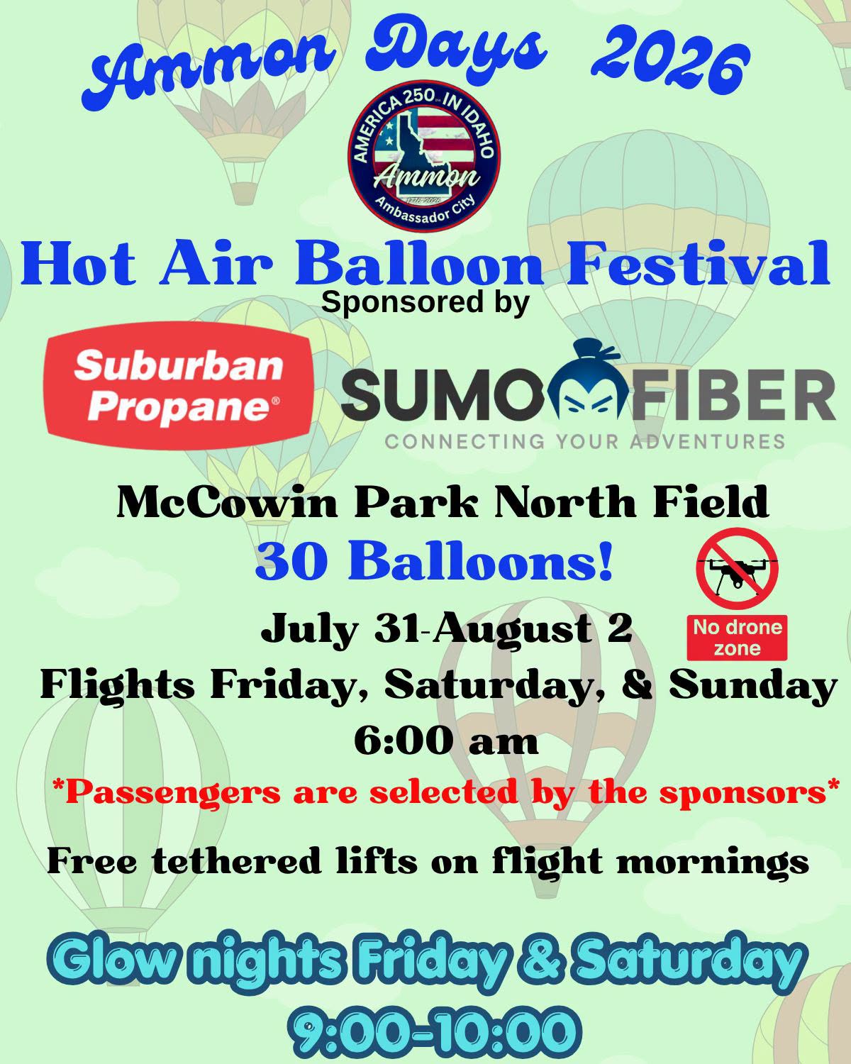 Ammon Days 2026 Hot Air Balloon Festival