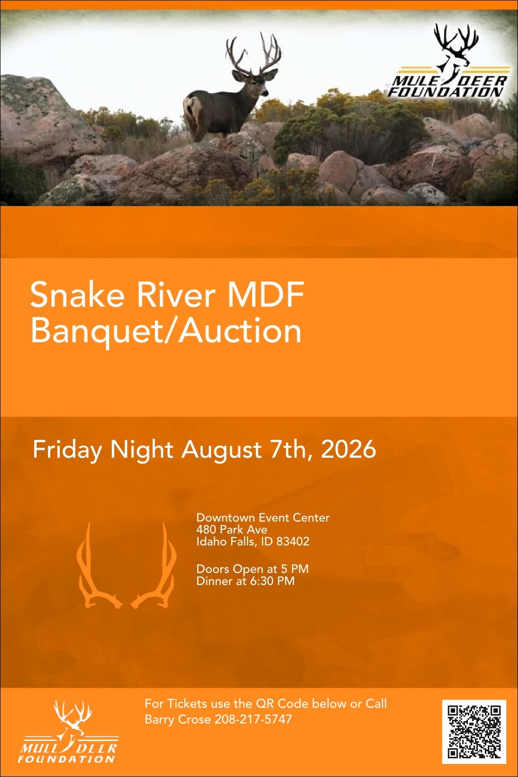 Snake River Mule Deer Foundation Banquet/Auction