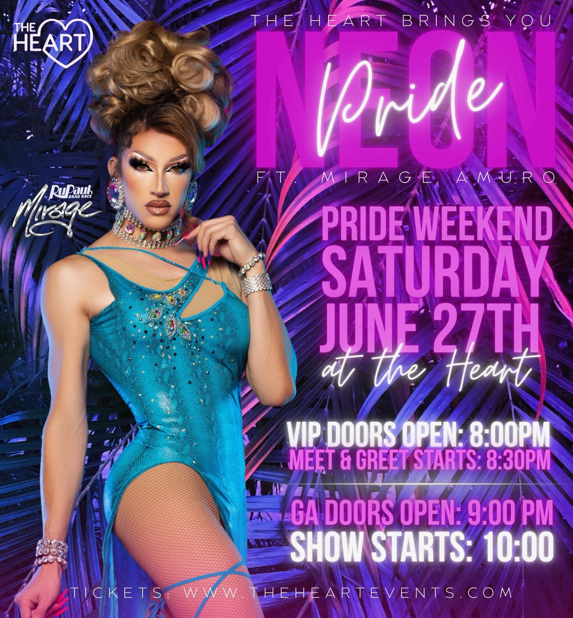 Neon Pride Drag Show ft. Mirage Amuro