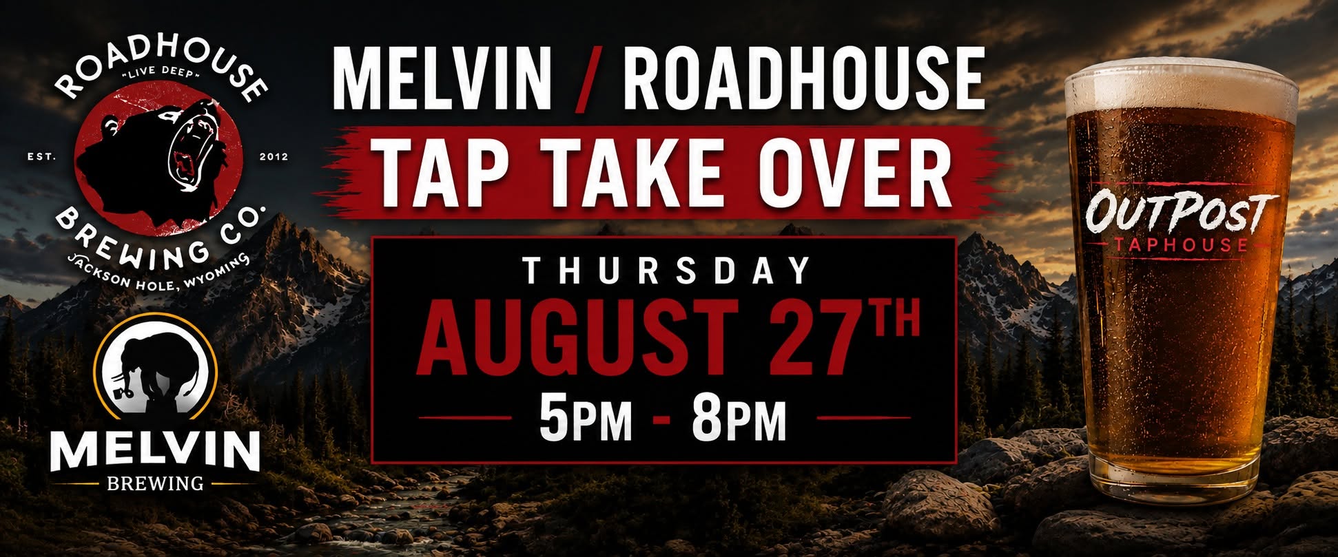 Melvin/Roudhouse Tap Takeover