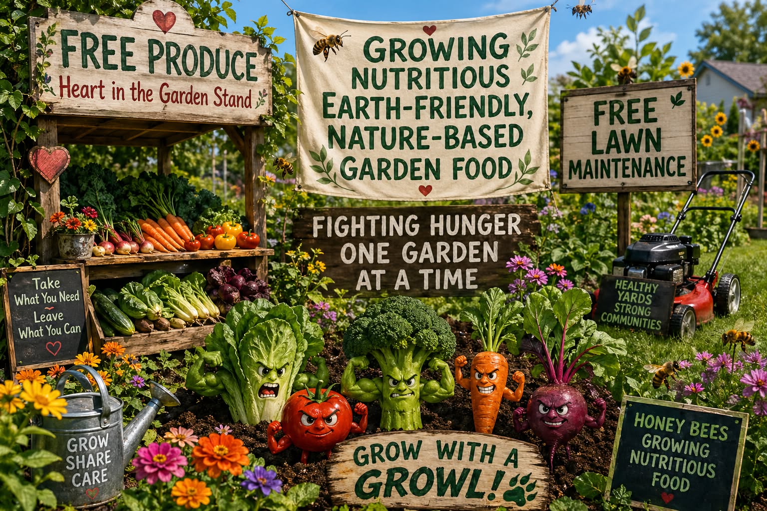 Growling Garden Celebrating 10 Years