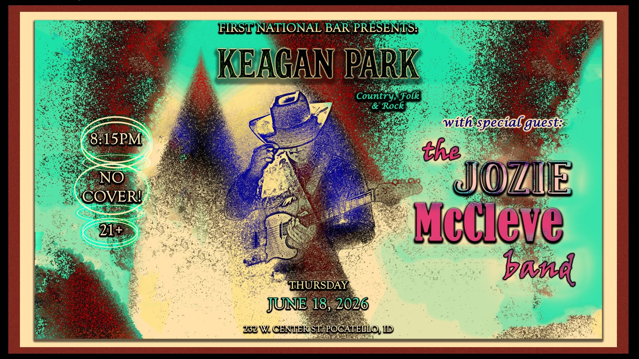 Live Music | Keegan Park with The Jozie McCleve Band